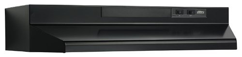 Broan 433011 ADA Capable 4-Way Convertible Under-Cabinet Range Hood, 30-Inch, White