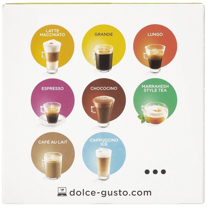 Nescafe Dolce Gusto Cappuccino 16 Capsules 100g N2