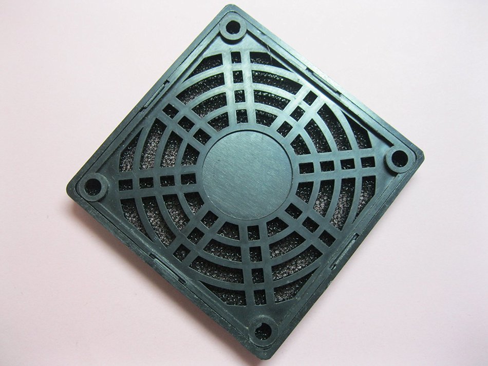 8 pcs Black Dustproof Dust Filter Used for 70x70mm DC Fan 70mm 7cm Skywalking N3
