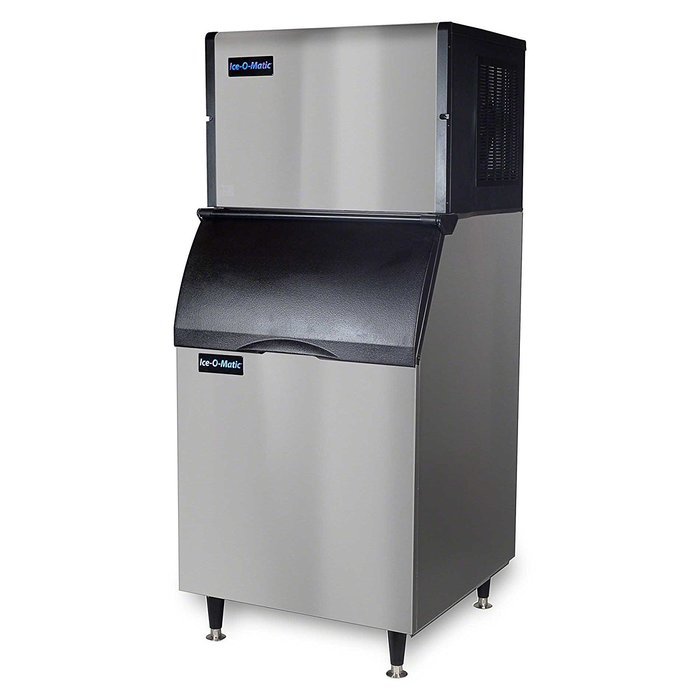 Ice-O-Matic ICE0606FA-B55PS 652 lb 30" Air-Cooled Full Cube Ice Machine w/ Storage Bin