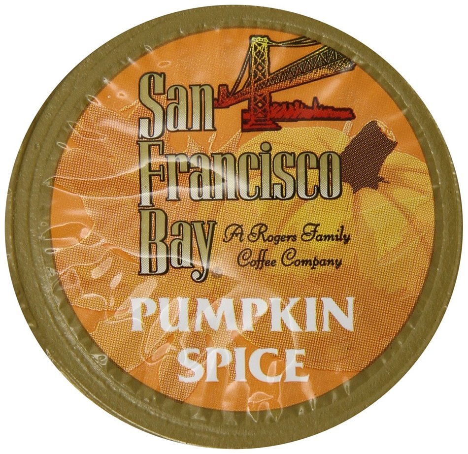 San Francisco Bay OneCup Capsules, Pumpkin Spice - 72 Count (6 Boxes of 12) N3
