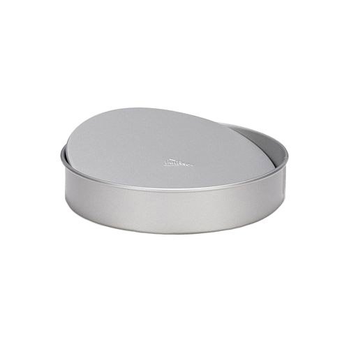 Patisse Silver-Top Sponge Pan with Nonstick Loose Base, 7", Silver Grey N2