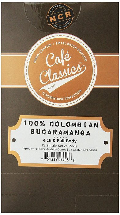 Cafe Classics Coffee Pods, French Vanilla, 15-Count (Pack of 3) N41