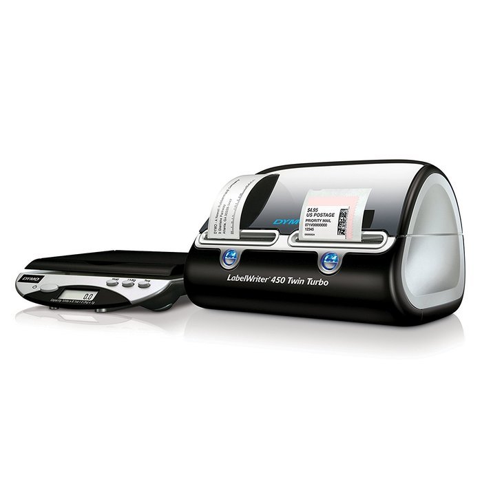DYMO LabelWriter 450 Twin Turbo Label Maker with Bonus LW White Address