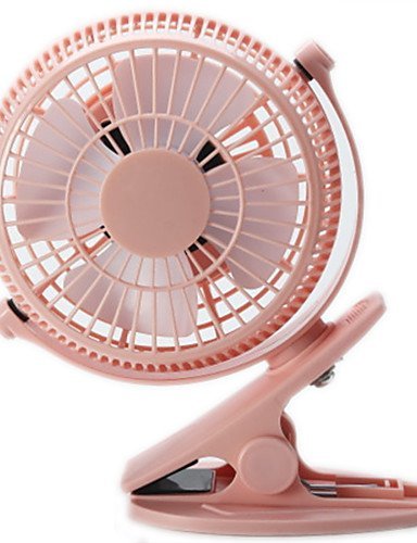 LBLI Desktop Fan For Chlidren Chargeable Fan Clip Base 2 Speeds Mini Portable Fan Battery or USB Power Supply... N5