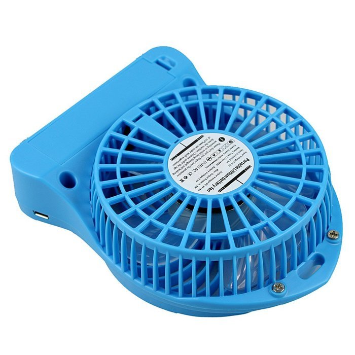 Mini Lithium Battery Fan Summer Portable Super Big Wind Operated Desk Small USB Rechargeable Battery Powered Handheld... N26