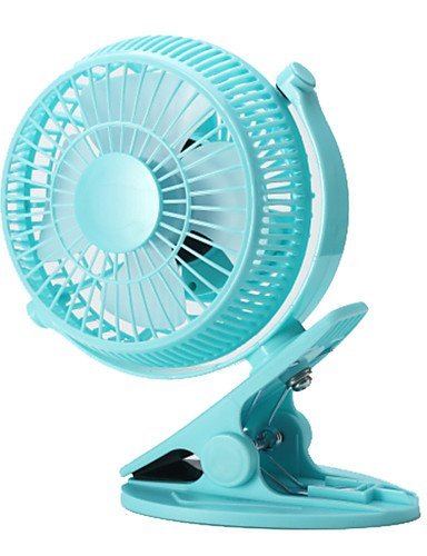 LBLI Desktop Fan For Chlidren Chargeable Fan Clip Base 2 Speeds Mini Portable Fan Battery or USB Power Supply... N7