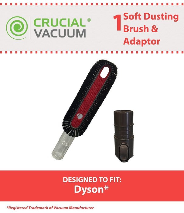 Dyson Soft Dusting Brush with Adaptor Fits DC28, DC27, DC25, DC24, DC18, DC17, DC15, DC14, DC07, DC65, DC66 &...