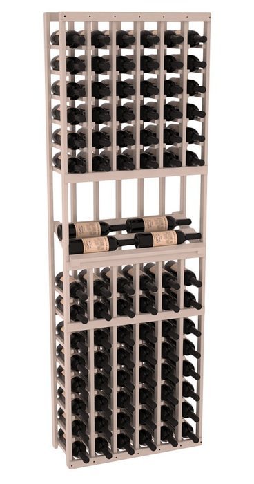 Wine Racks America Ponderosa Pine 6 Column Side Display Kit. 13 Stains to Choose From! N5