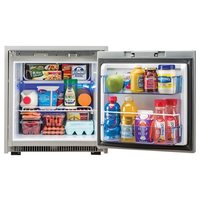 Norcold NR751SS Refrigerator (120AC/220AC 12DC/24DC, HiTmpCut Built-In Self Venting, High Voltage Requires Power...