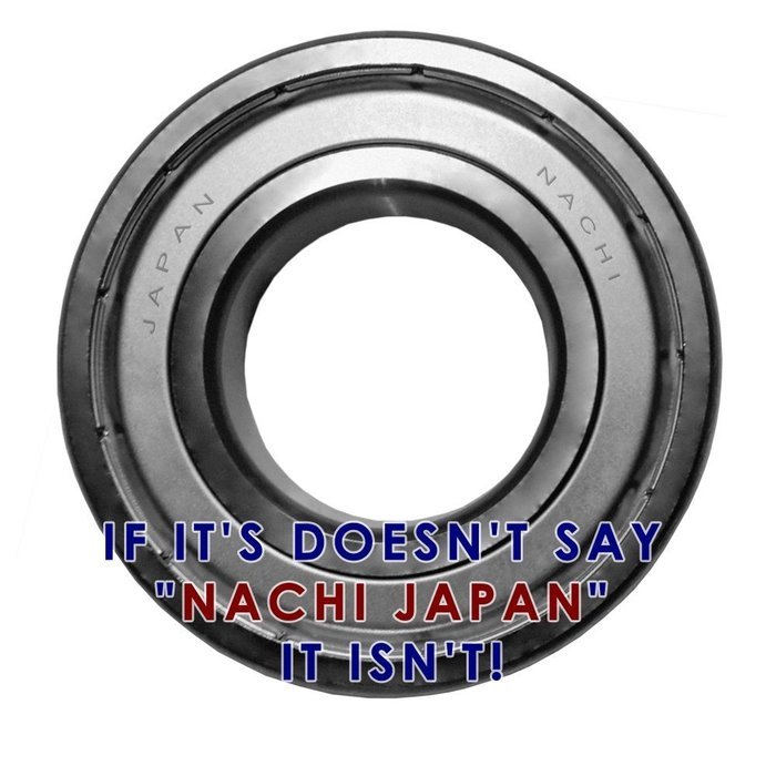 Nachi Front Load Westinghouse Washer Tub Bearing and Seal Kit Fits Tub 134507120 (5 year replacement warranty... N3