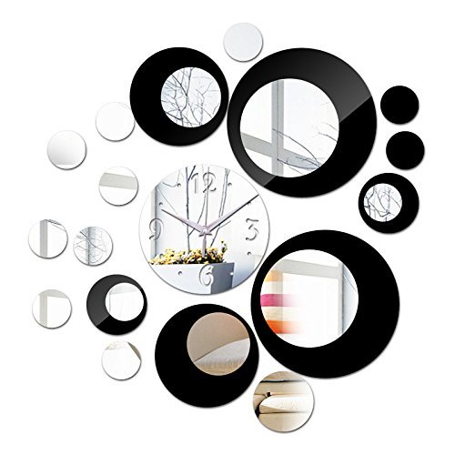EverTrust(TM) hot sale special offer new mirror acrylic quartz watches 3d crystal red modern design luxury rushed N2
