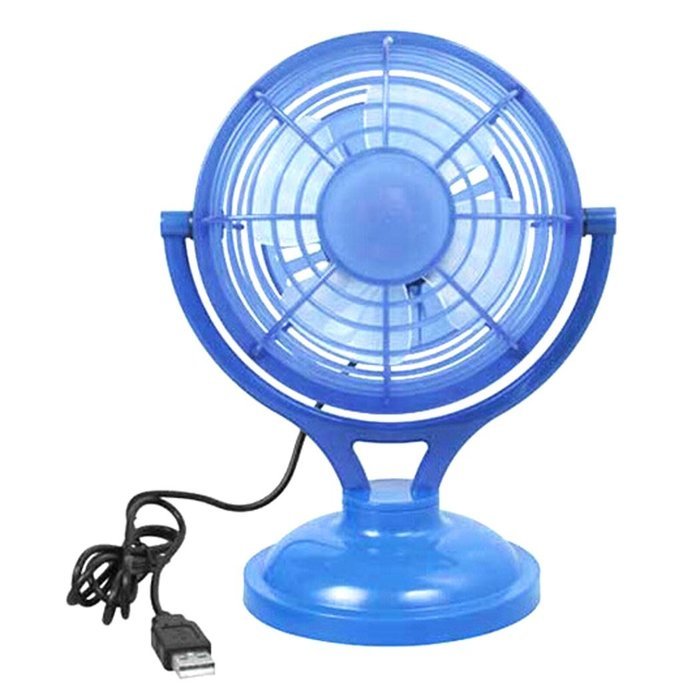 Bangcool Mini Fan Innovative Battery USB Power 360 Degree Adjustable Spin Mute Electric Fan for PC/Notebook/Laptop... N12