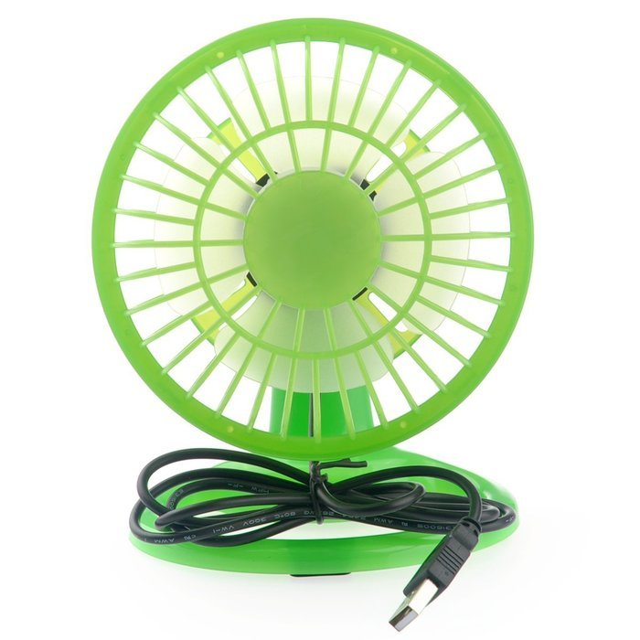 Bangcool Mini Fan Innovative Battery USB Power 360 Degree Adjustable Spin Mute Electric Fan for PC/Notebook/Laptop... N13