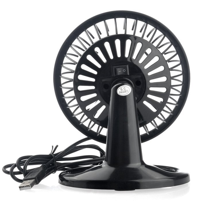 Bangcool Mini Fan Innovative Battery USB Power 360 Degree Adjustable Spin Mute Electric Fan for PC/Notebook/Laptop... N15