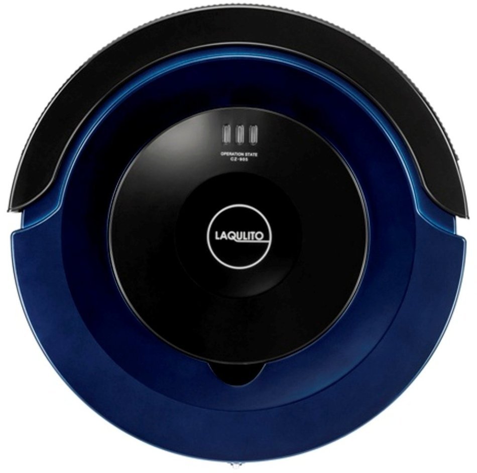 CCP [LAQULITO] automatic robot vacuum cleaner standard model dark blue CZ-905-DB
