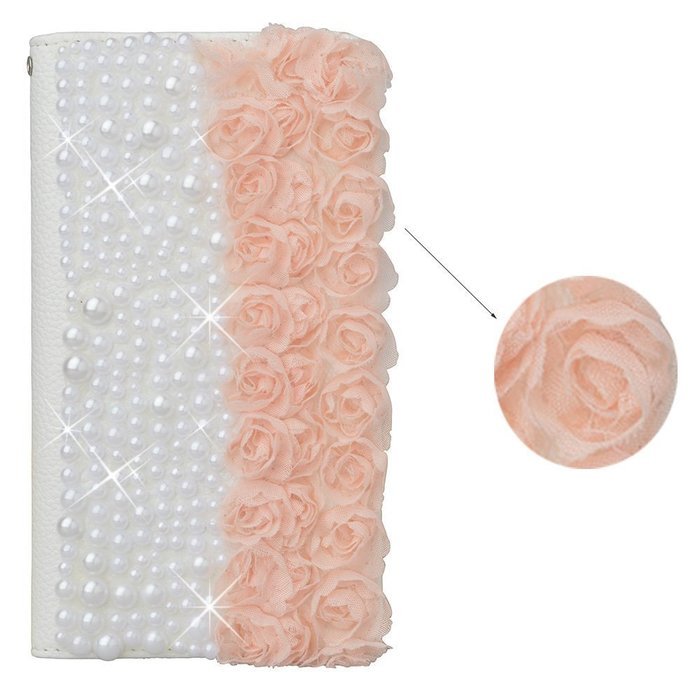 Spritech(TM) PU Leather Bling Phone Case for Samsung Galaxy Grand Prime G530 2015 Edition,Handmade Silver Crystal... N5