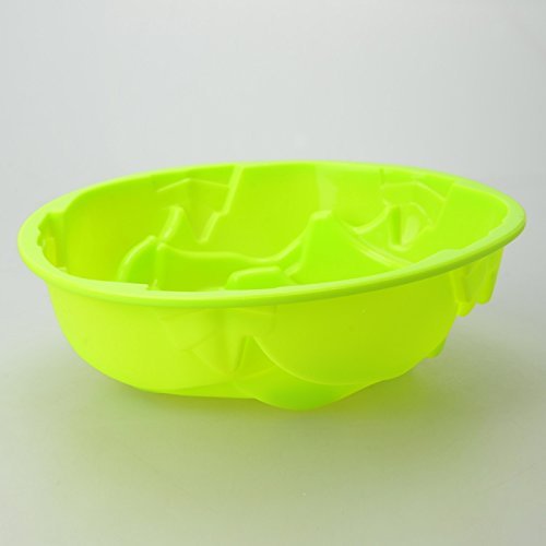 Great Value Practical Rose Shaped Silicone Cake Mold Color Random N3