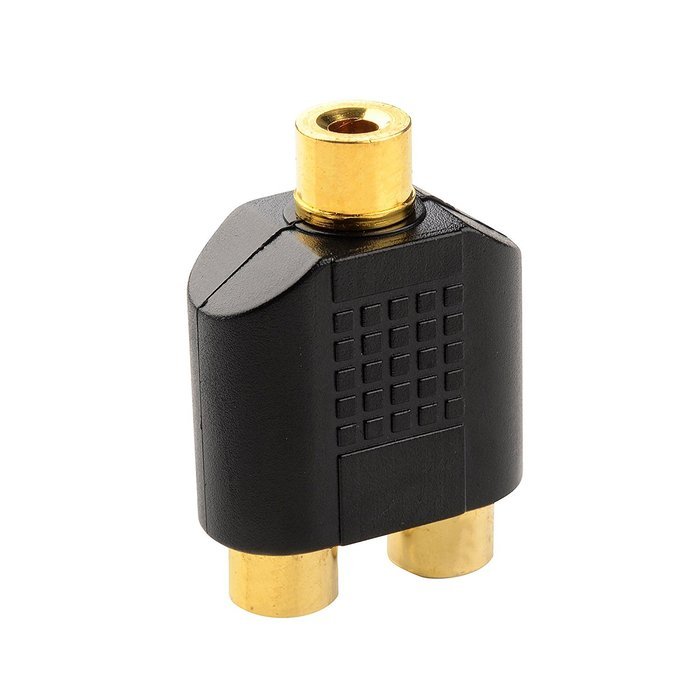 Cable Matters 5-Pack, Gold Plated 3-RCA Coupler N31