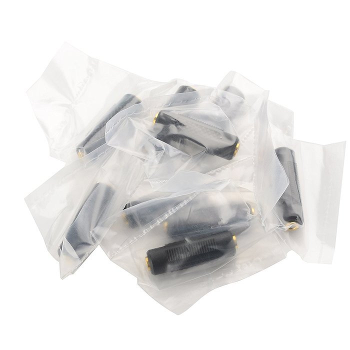 Cable Matters 5-Pack, Gold Plated 3-RCA Coupler N37