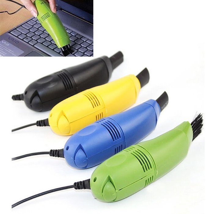 YING LAN Mini Vacuum Cleaner for Laptop with USB Connection Keyboard Vacuum Sweeper Color Random N3