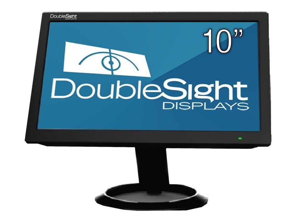 DoubleSight Smart USB Touch Screen LCD Monitor, 10" Screen, Portable No Video Card Required... N4