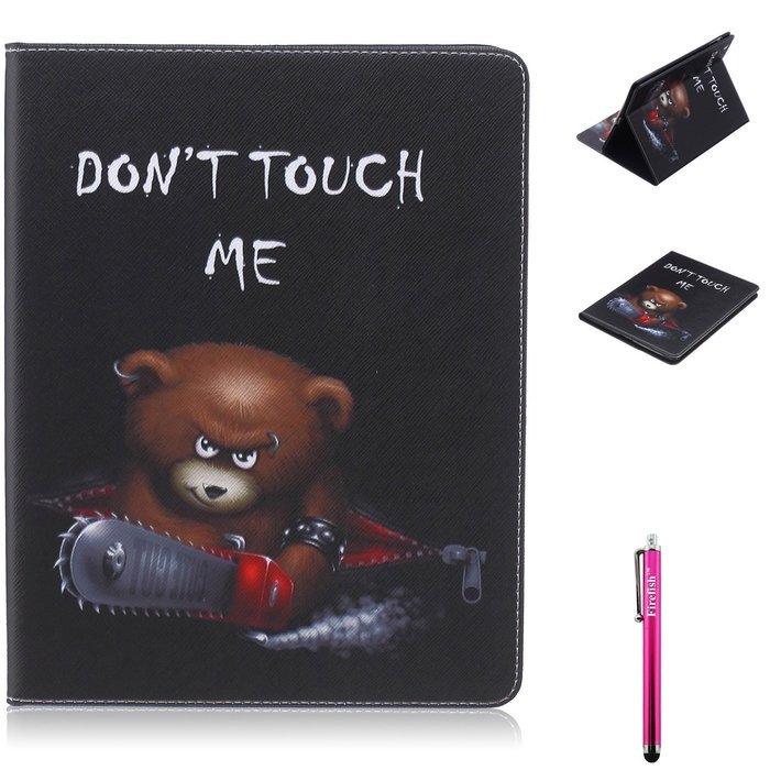iPad Mini 1/2/3 Case, Firefish High Quality PU Leather Wallet Case [Card Pockets] and Kickstand Feature Case for... N78