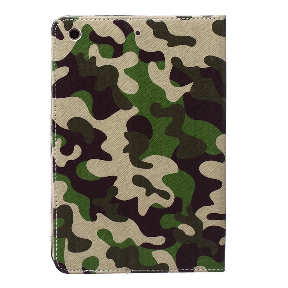 iPad Mini 1/2/3 Case, Firefish High Quality PU Leather Wallet Case [Card Pockets] and Kickstand Feature Case for... N83