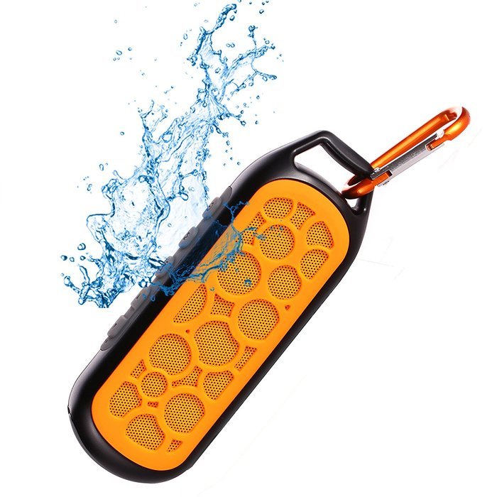 Waterproof Portable Bluetooth Speaker, ZHOPPY Wireless Outdoor Bluetooth Speaker Water / Shock / Dust Resistance... N3