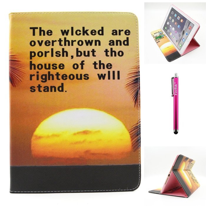 iPad Mini 1/2/3 Case, Firefish High Quality PU Leather Wallet Case [Card Pockets] and Kickstand Feature Case for... N87