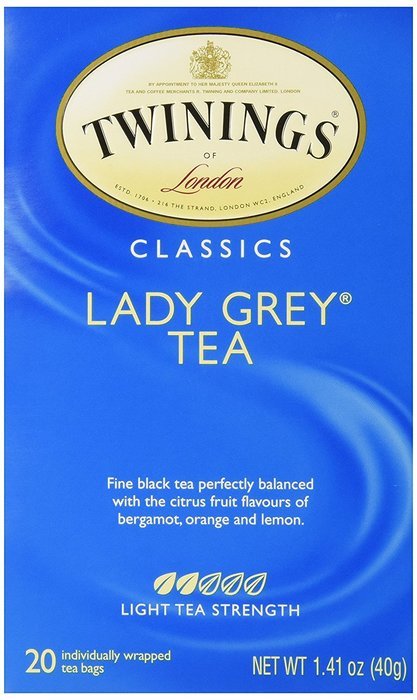Twinings Lady Grey -- 20 Tea Bags N6