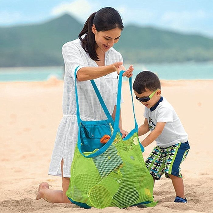 Shimin Brand Sand Away Mesh Beach Bag Tote( Upgrade Version) N5