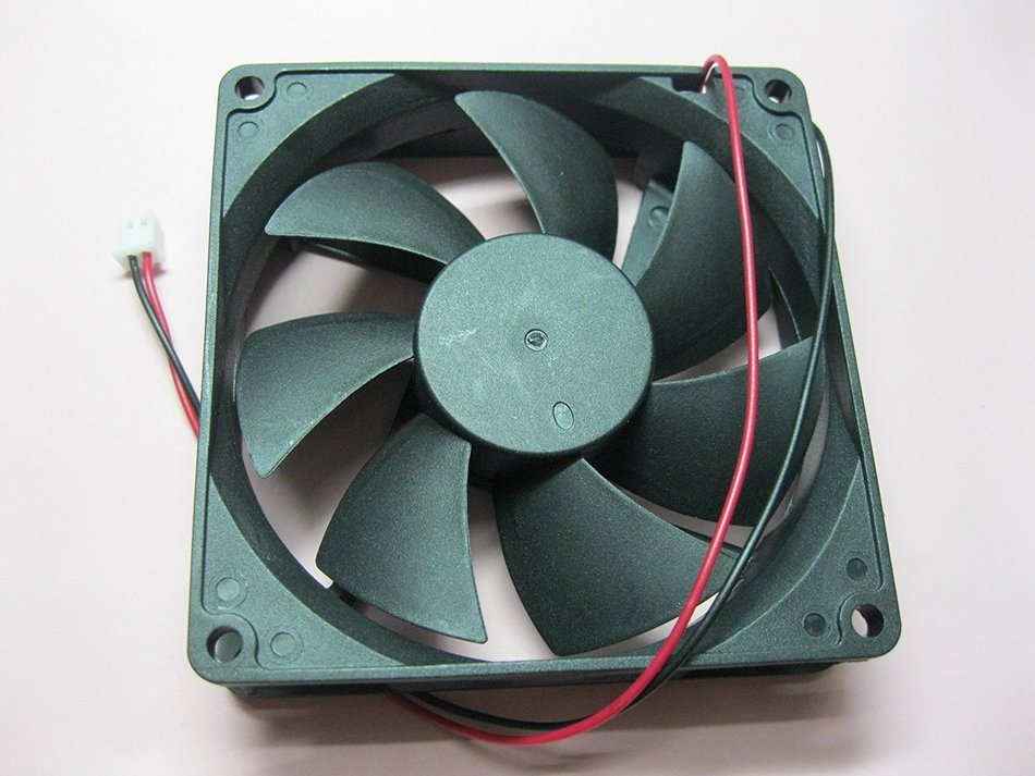 2 pcs Brushless DC Cooling Fan 5V 9025S 7 Blades 2 wire 92x92x25mm Sleeve-bearing Skywalking N2