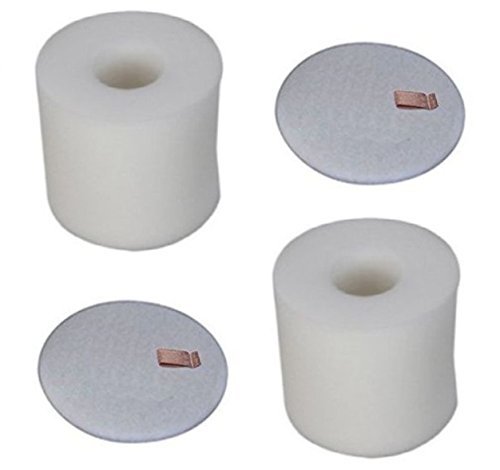 2 Pack Shark Rotator Lift-Away NV650 Foam & Felt Filter Set Fits NV650, NV650W, NV651, NV652, NV750REF, NV750W...