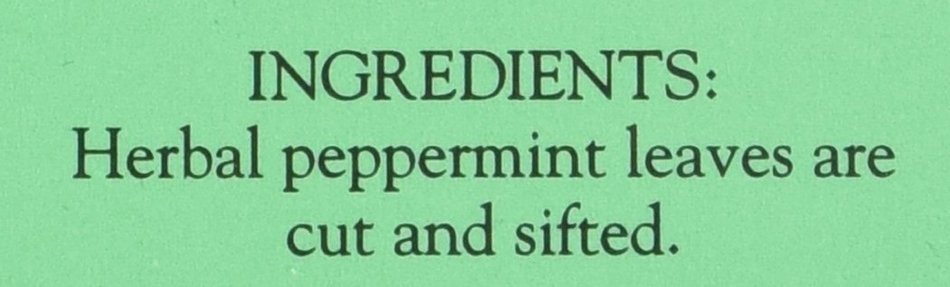Harney and Sons Peppermint, Caffeine-Free Herbal 20 Sachets per Tin (1.4 Oz) N3