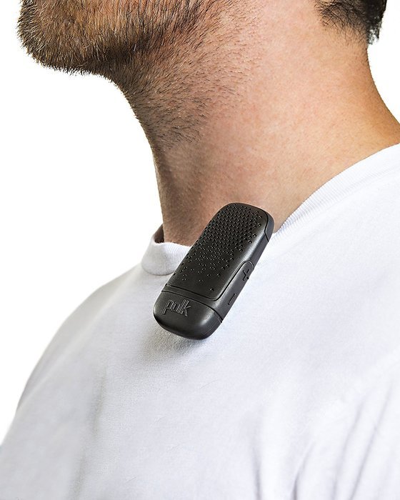 Polk Audio BITB-A Boom Bit Waterproof Wearable Bluetooth Speaker, Black N5
