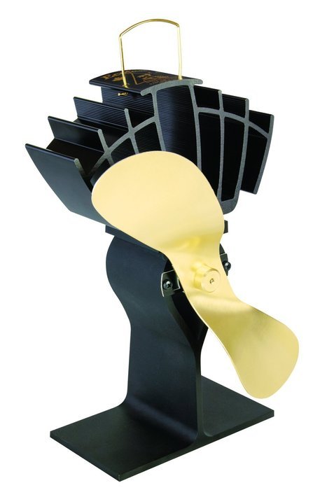Caframo Limited Ecofan Ultrair, Black with Nickel Blade N2