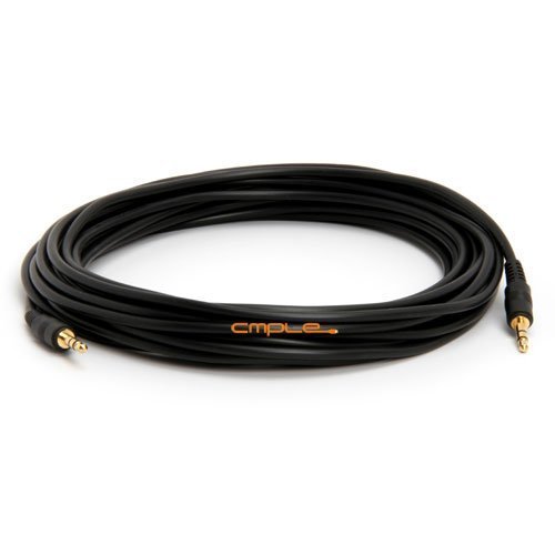 Cmple - Stereo Audio Patch Cable Male to Male 3.5mm - 100 FT N10
