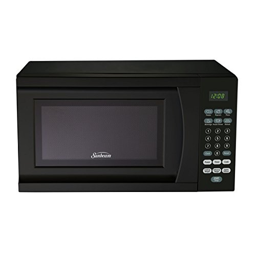 Sunbeam SGS90701B-B Black 0.7-Cubic Foot Countertop Microwave Oven by Sunbeam