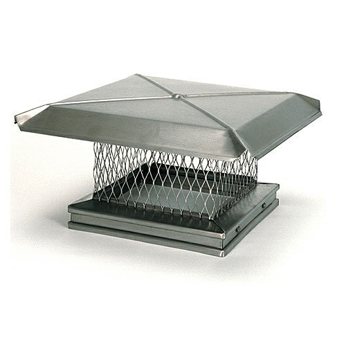 8'' x 8'' Gelco Stainless Steel Chimney Cap - 13301