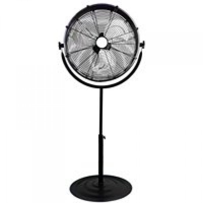 HOMEBASIX FES50-T2 Pedestal Drum Fan with Stand, 20-Inch
