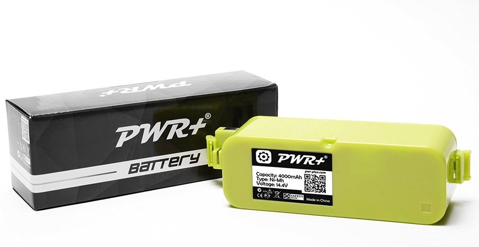 Pwr+ High-Capacity Battery for Irobot-Roomba 400 405 410 415 416 418 4000 4100 4105 4110 4130 4150 4170 4188 4210... N6