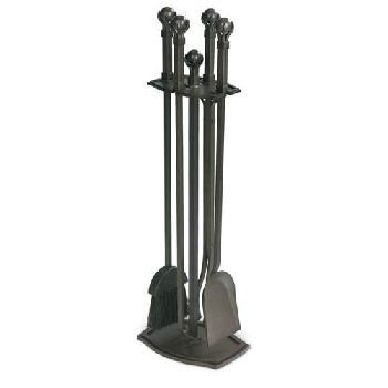 Pilgrim Home and Hearth Ball and Claw Fireplace Tool Set by Napa Forge