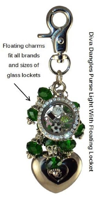 Diva Dangles RAINBOW Floating Charm