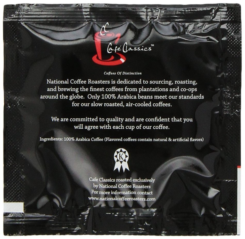 Cafe Classics Coffee Pods, French Vanilla, 15-Count (Pack of 3) N47