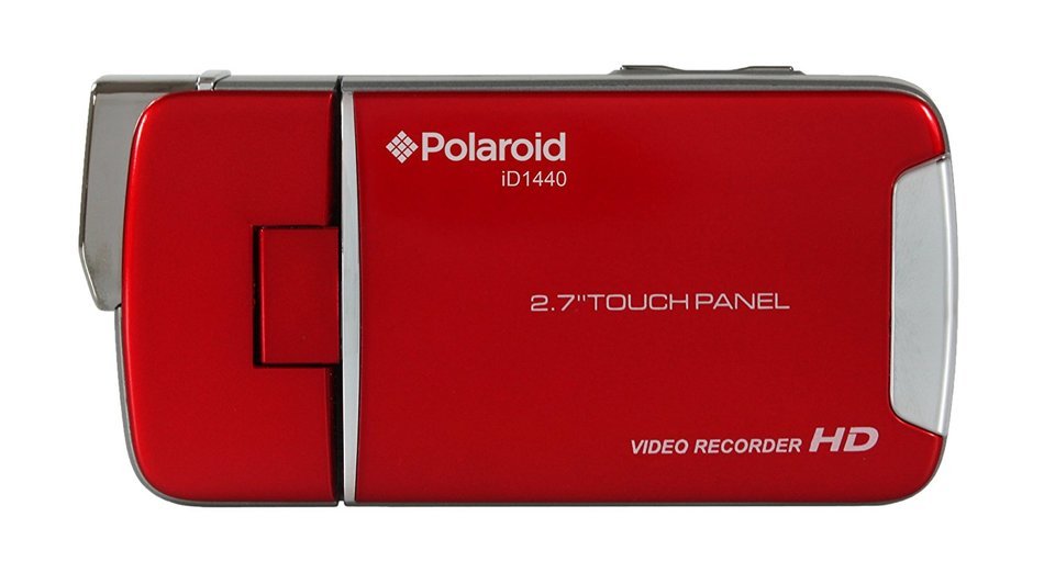 Polaroid ID1440CL-RED-TRU 14MP 4x Zoom Digital Camcorder with 2.7-Inch LCD Screen (Red)