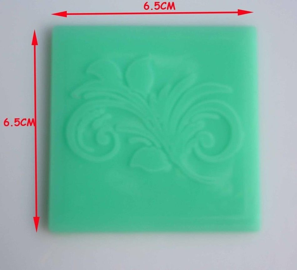 Silicone Embossing Mold Cake Decorating Tools Stereo Flower Print Baking Tools N2