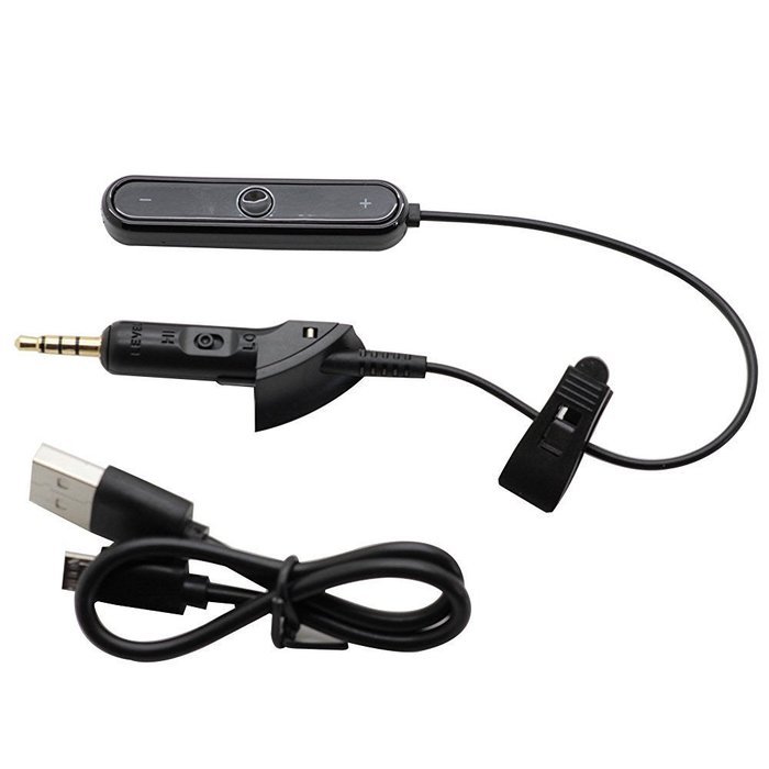 RE42 Bluetooth V4.1 Audio Adapter Upgrades Wireless Bluetooth Receiver for Bose QC15 around-ear headphones II...