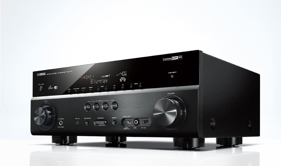 Yamaha RX-V777BT 7.2-channel Wi-Fi Network AV Receiver with AirPlay & Bluetooth