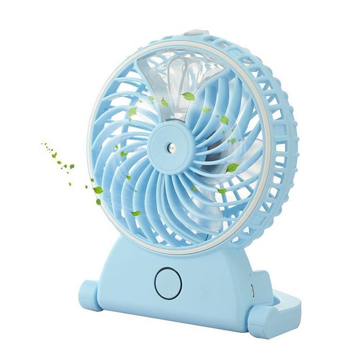 Humidifier Fan,Eridge Handheld USB Mini Fan Portable Cooling Misting Humidifier Water Spray Desk Fans With Built... N3